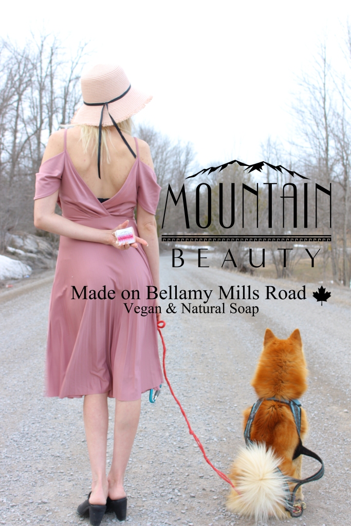 Photo of woman and dog for Mountain Beauty